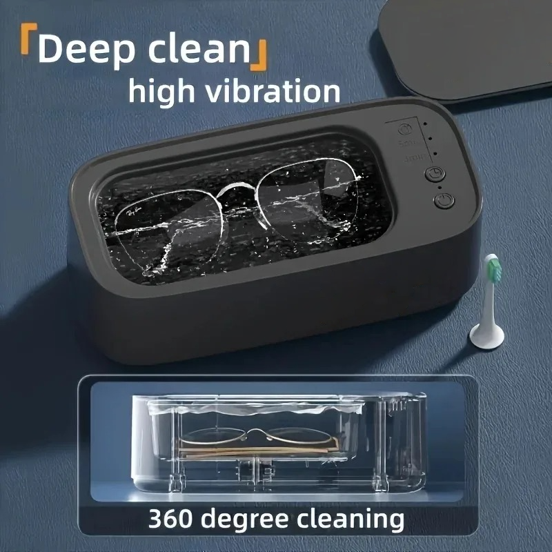 USB Ultrasonic Cleaner High Frequency Vibration Machine for jewellery, Glasses, Watches and Dentures