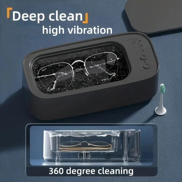 USB Ultrasonic Cleaner High Frequency Vibration Machine for jewellery, Glasses, Watches and Dentures