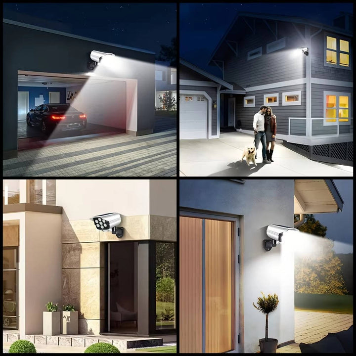 2000 Lumens Solar Motion Sensor Light Outdoor, 77 LED Security Floodlight, Wireless, 3 Modes, Waterproof, IP65