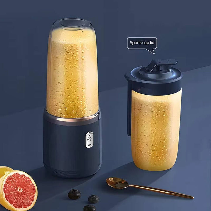 14.07oz Portable Juicer Blender USB Rechargeable Electric Fruit and Smoothie Maker (2 Cups)
