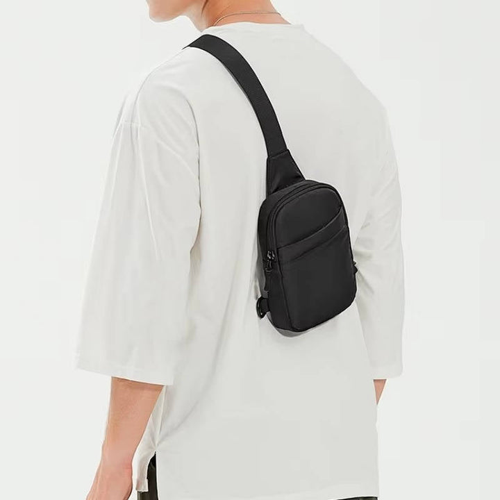 Mens Sling Bag Crossbody Small Chest Bag Lightweight Shoulder Bag