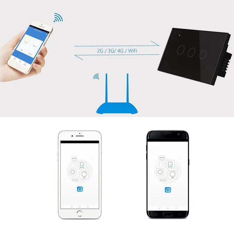 Smart Touch Screen Switch Light