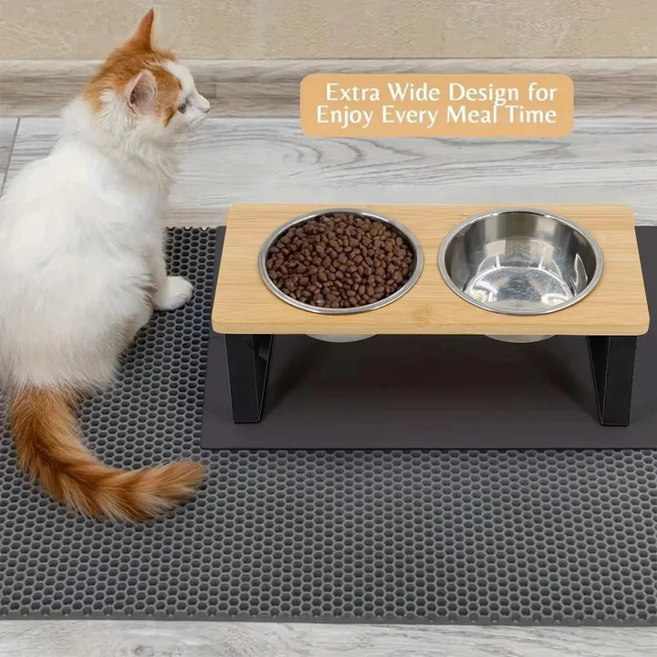 Raised Cat Bowl for Comfortable Feeding