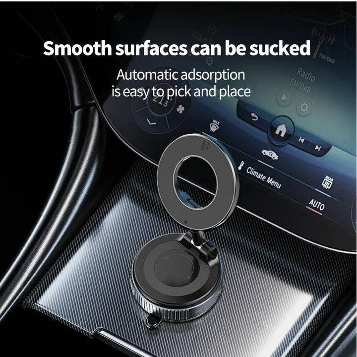 MagSafe Foldable Magnetic Car Phone Mount, Hands Free 360 Degree Design