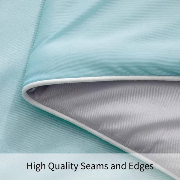 Ice Silk Cooling Blanket, Summer Comforter, Lightweight, for Hot Sleepers