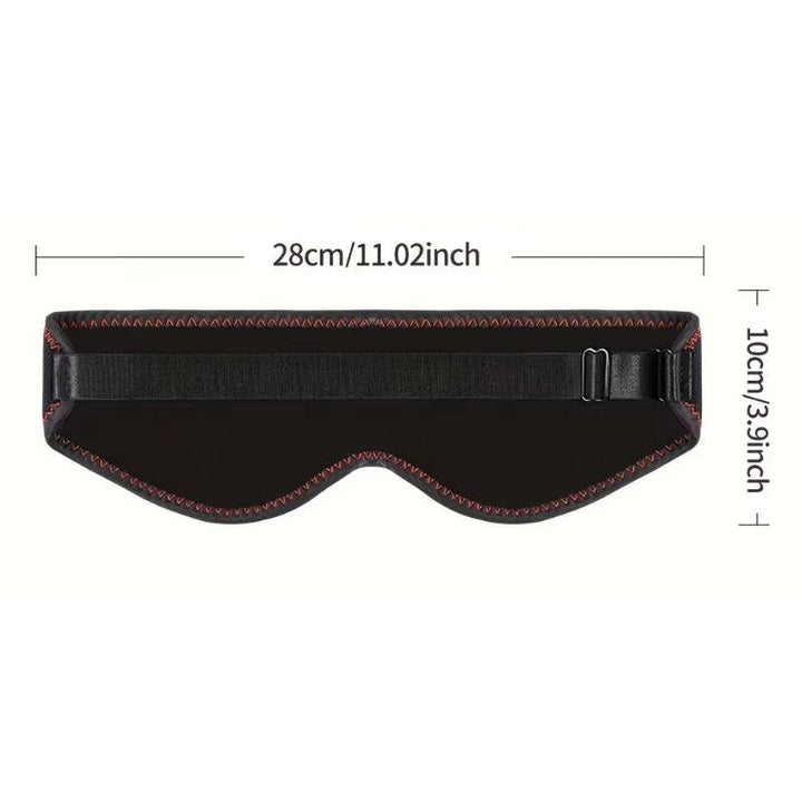 Heated Eye Mask for Dry Eyes and Dark Circles, 3 Heat Levels Hot Compress for Sleep and Massage