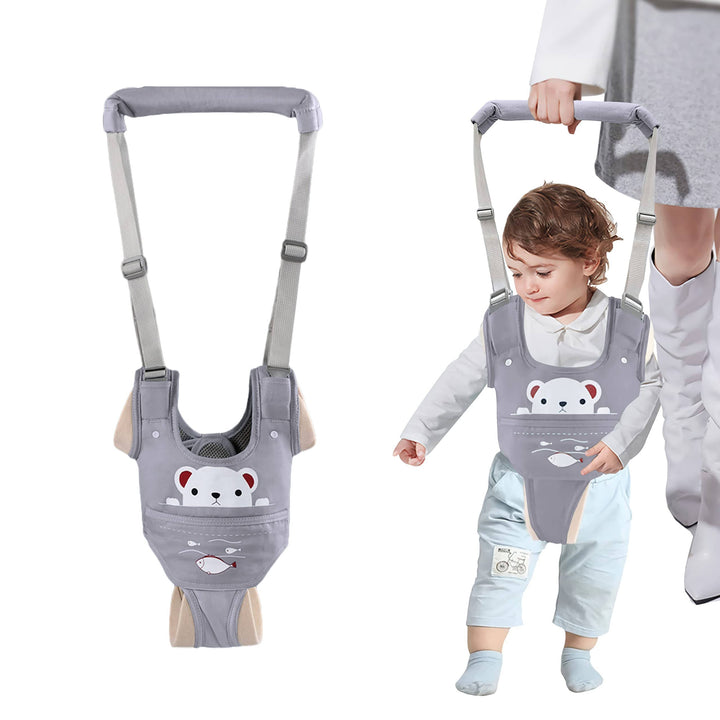 Baby Walking Harness, Adjustable Toddler Walker Assistant Belt with Detachable Crotch Support for 9 to 24 Months