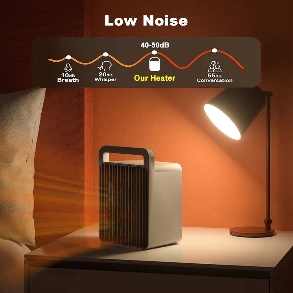 Small Portable Electric Heater 600W Fast Heating Space Heater