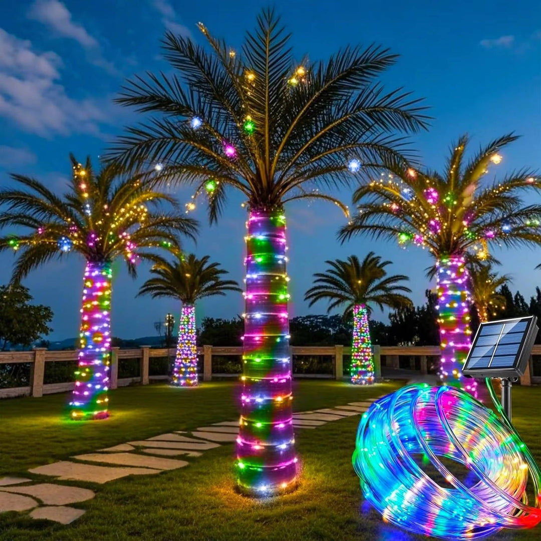String Lights Outdoor for Garden Tree Yard Fence