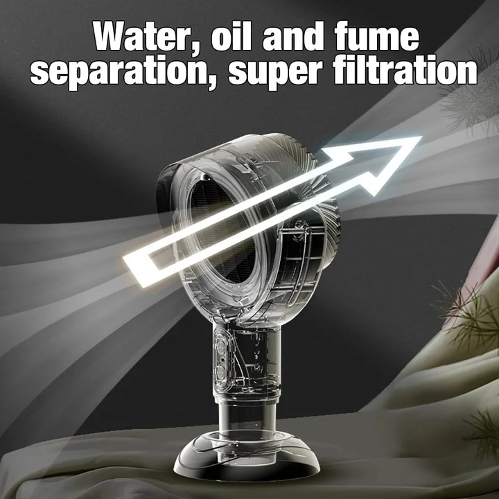 Portable Extractor Hood  Powerful and  Rechargeable