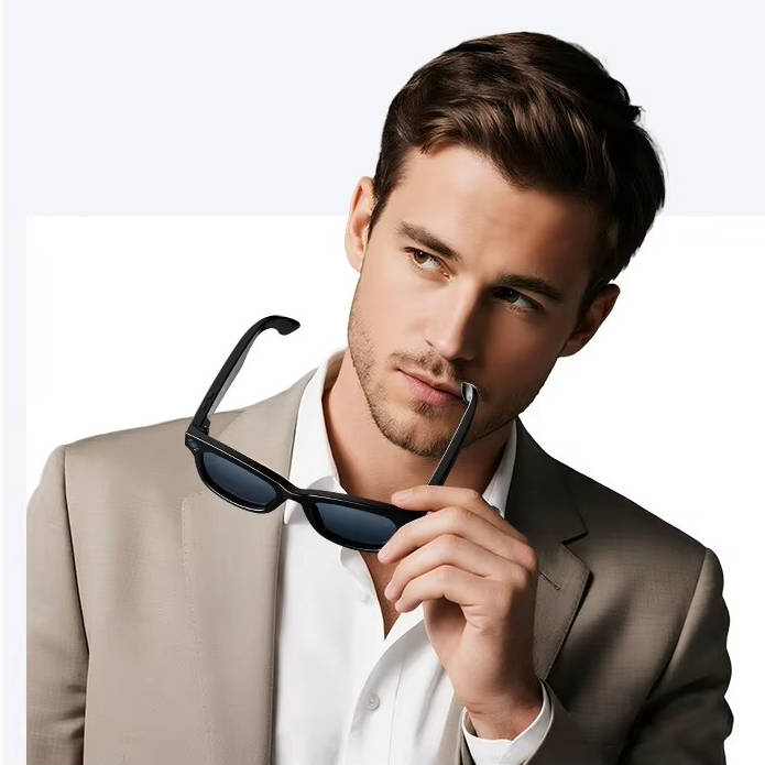 Video Recording Camera Smart Glasses with Bluetooth Audio