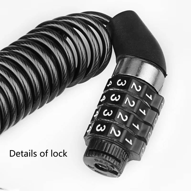 Motorcycle Helmet Lock