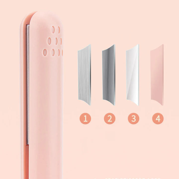 2-In-1 Hair Styler, Straightener and Curling Iron