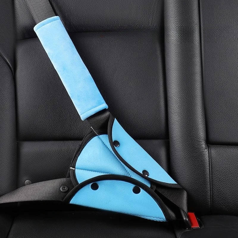 Portable Child Travel Seat Safety Harness, Universal Anti Neck Positioner for Kids