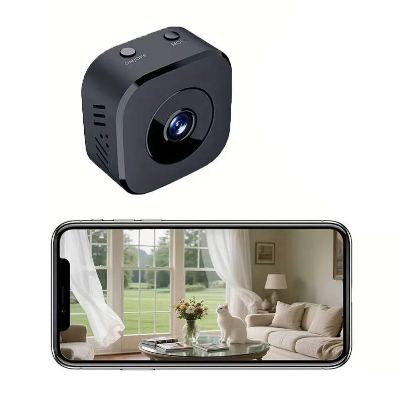 Wireless Mini 4K Wi-Fi Indoor Security Camera With Night Vision Motion Detection