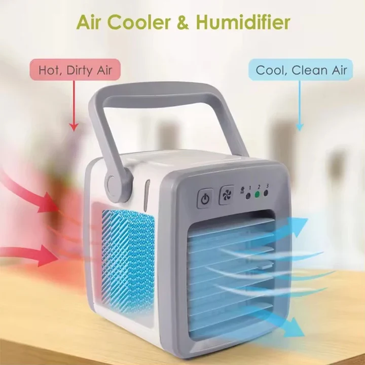 4-in-1 Portable Airconditioner with Humidifier and Purifier