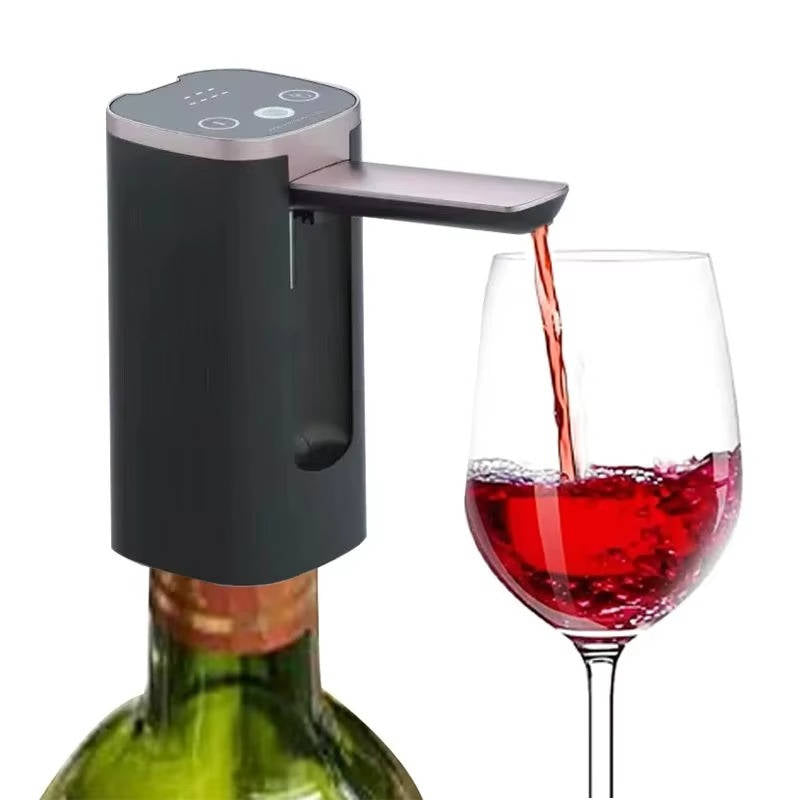 Electric Wine Separator and Aerator, Intelligent Alcohol Dispenser with Fast Air Pump for Bar and Home Use
