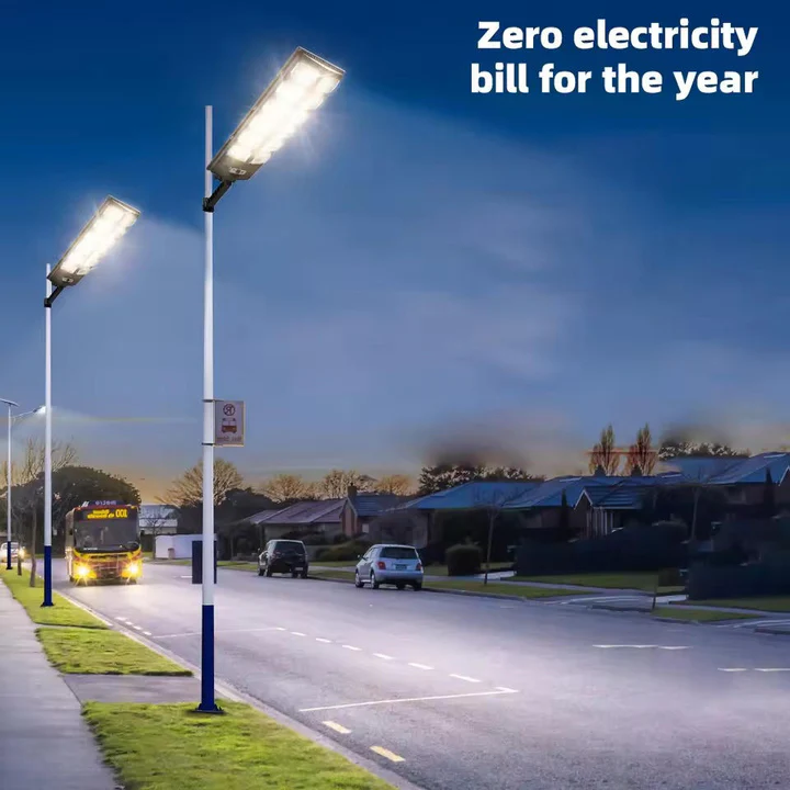 Outdoor Solar-Powered Street Light