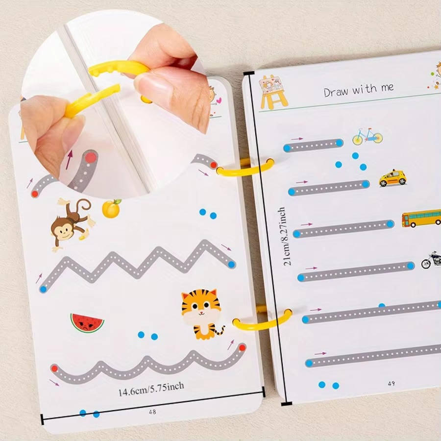 Toddler Kindergarten Writing Worksheets Book