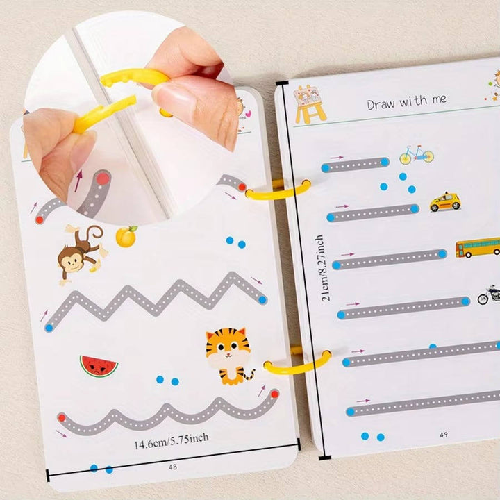 Toddler Kindergarten Writing Worksheets Book