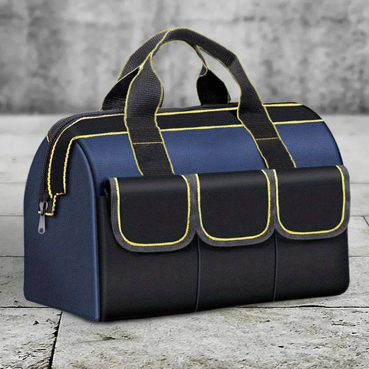 Heavy Duty Tool Bag with Wide Mouth and Waterproof Base