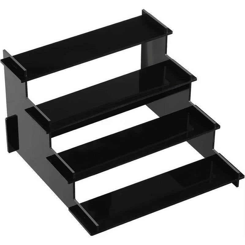4 Tier Perfume Display Stand Organizer, Cologne Storage Shelf for Vanity, Bathroom, Countertop