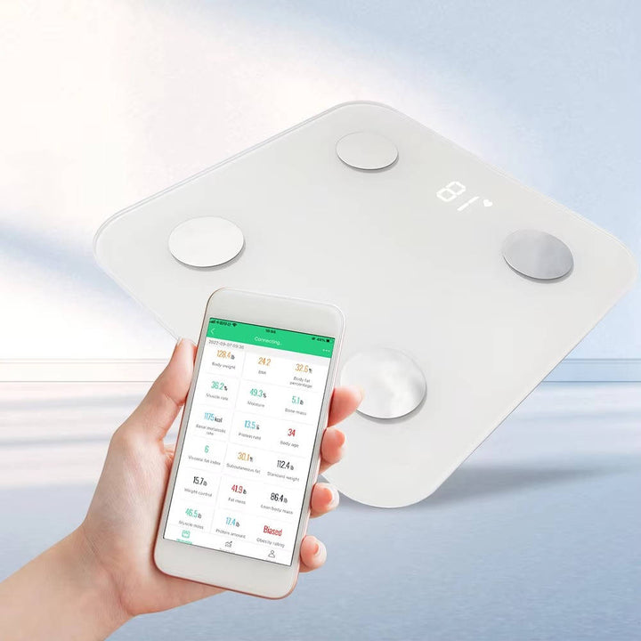 Bluetooth Smart Body Fat Scale with App and 14 Body Metrics
