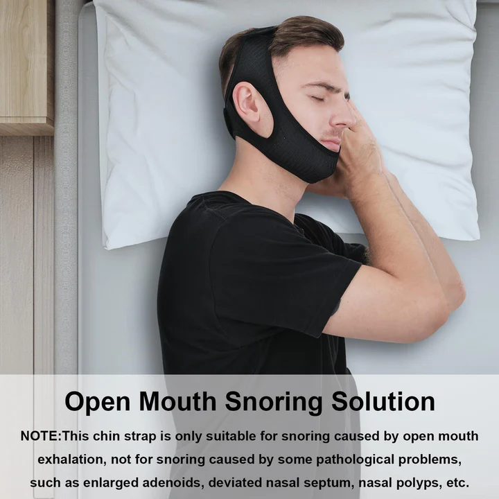 Jaw Support Strap for Comfortable Sleep