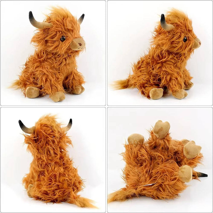 Cute Stuffed Animal Plush Toy, Soft Cuddly Cow for Gifts Home Decor Birthday Christmas