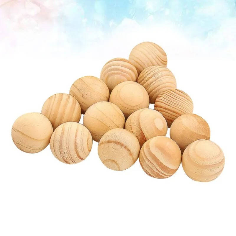 Camphorwood Moth Repellent Balls for Closets and Storage