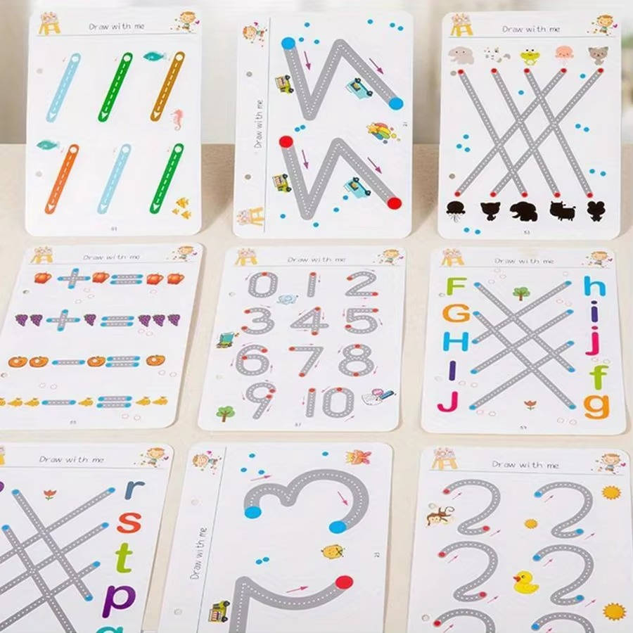 Toddler Kindergarten Writing Worksheets Book