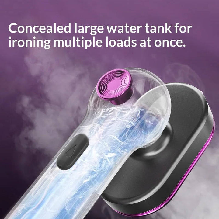 Travel Garment Steamer with Rotating Handle, Fast Heat, Visible Tank