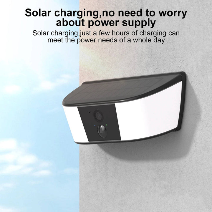 2K Wifi Wireless Floodlight Camera, Two Way Audio, Human Detection