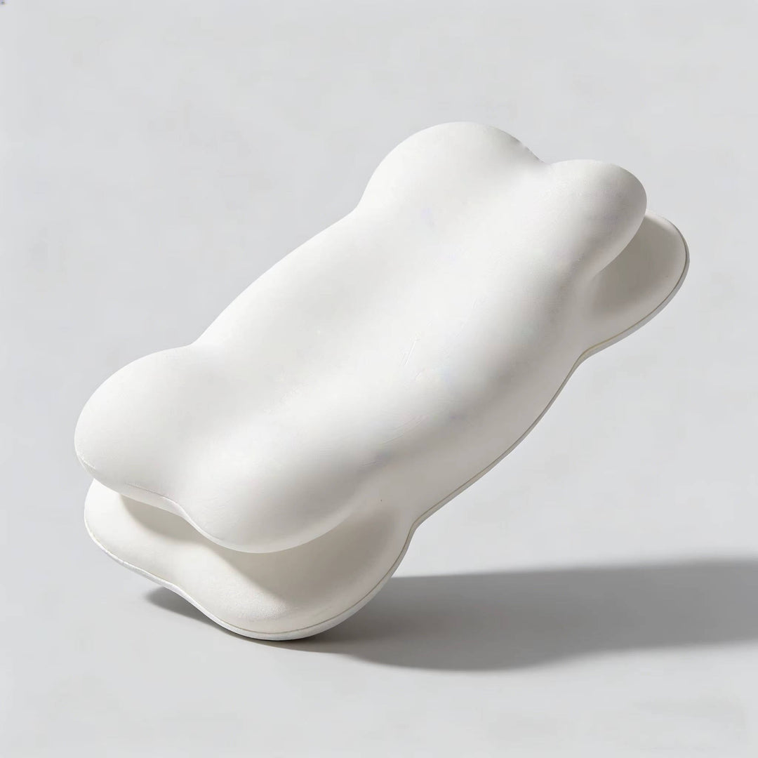 Ergonomic Memory Foam Pillow with Cooling Pillowcase, Dual Height Support for Back, Side, and Combination Sleepers