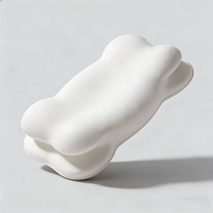 Ergonomic Memory Foam Pillow with Cooling Pillowcase, Dual Height Support for Back, Side, and Combination Sleepers