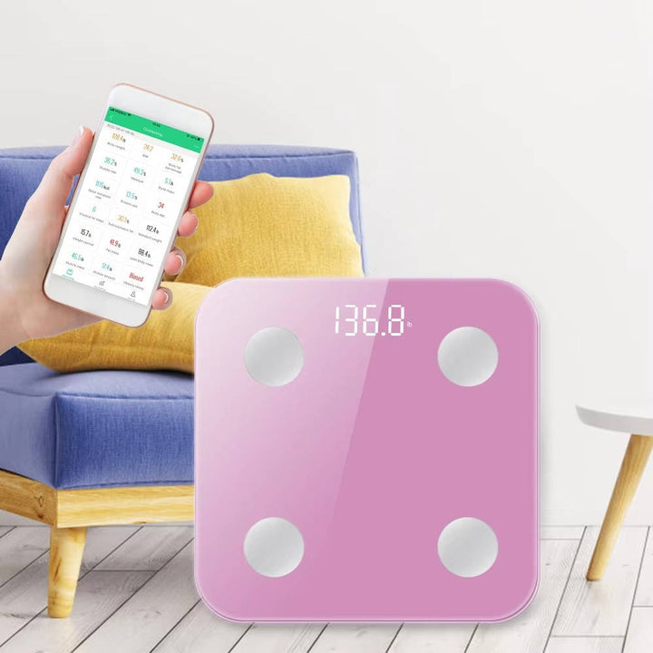 Bluetooth Smart Body Fat Scale with App and 14 Body Metrics
