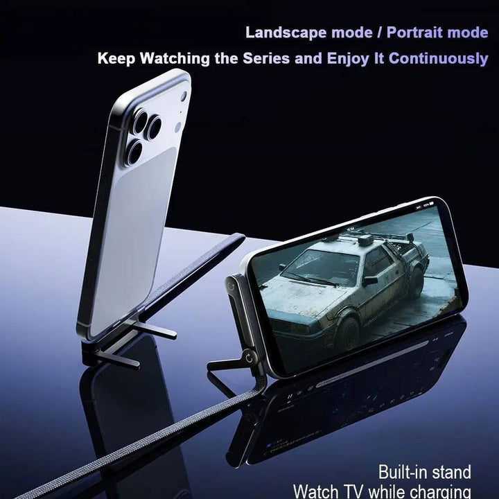 Super Fast Charging Cable with Built in Stand