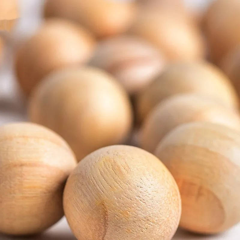 Camphorwood Moth Repellent Balls for Closets and Storage