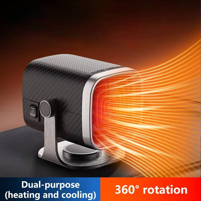 12V/24 Portable Car Heater and Defroster 120W and 150W Fast Heating Ceramic Fan for Windshield Defogging