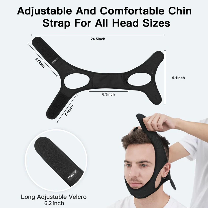 Jaw Support Strap for Comfortable Sleep