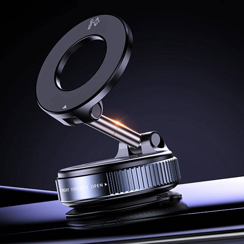 MagSafe Foldable Magnetic Car Phone Mount, Hands Free 360 Degree Design
