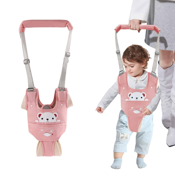 Baby Walking Harness, Adjustable Toddler Walker Assistant Belt with Detachable Crotch Support for 9 to 24 Months