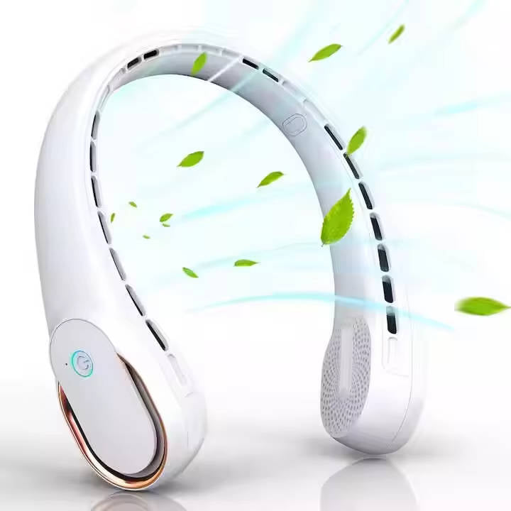 Portable Neck Fan, Hands Free Bladeless Wearable Fan