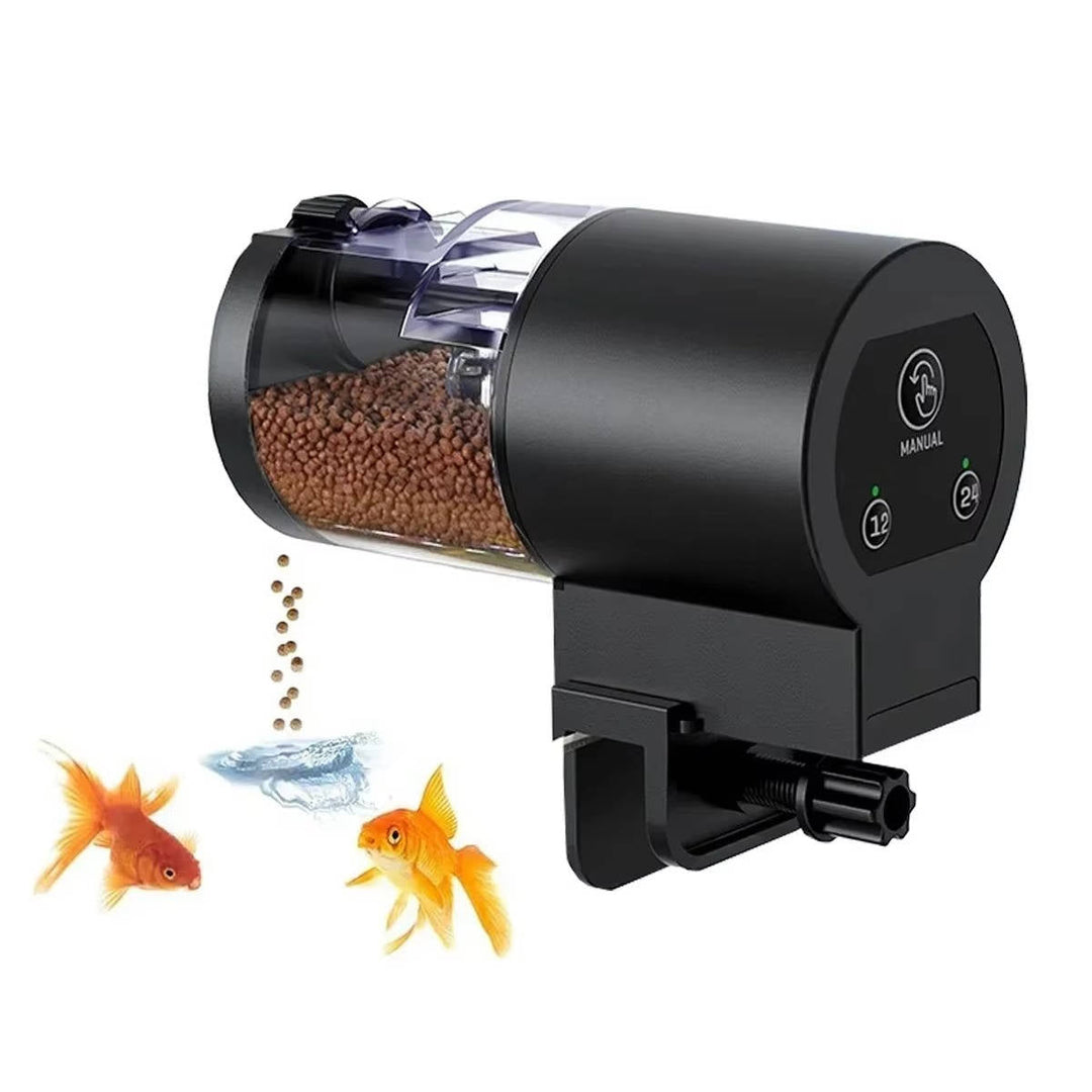 Automatic Fish Feeder for Aquarium Programmable 3.51oz Timer Feeder