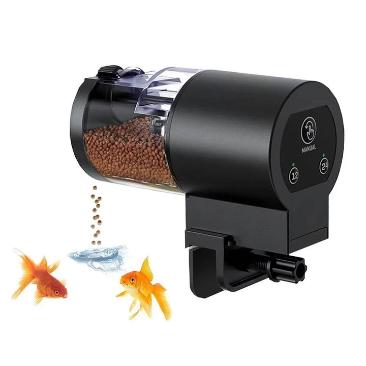 Automatic Fish Feeder for Aquarium Programmable 3.51oz Timer Feeder