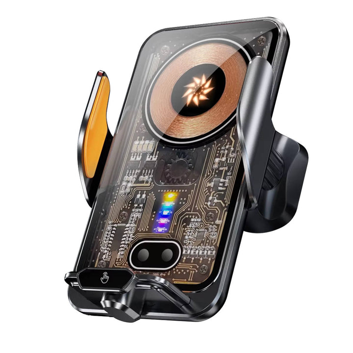 Wireless Car Charger Auto Clamping Phone Mount, Fast Charging, Air Vent, Iphone Samsung Galaxy