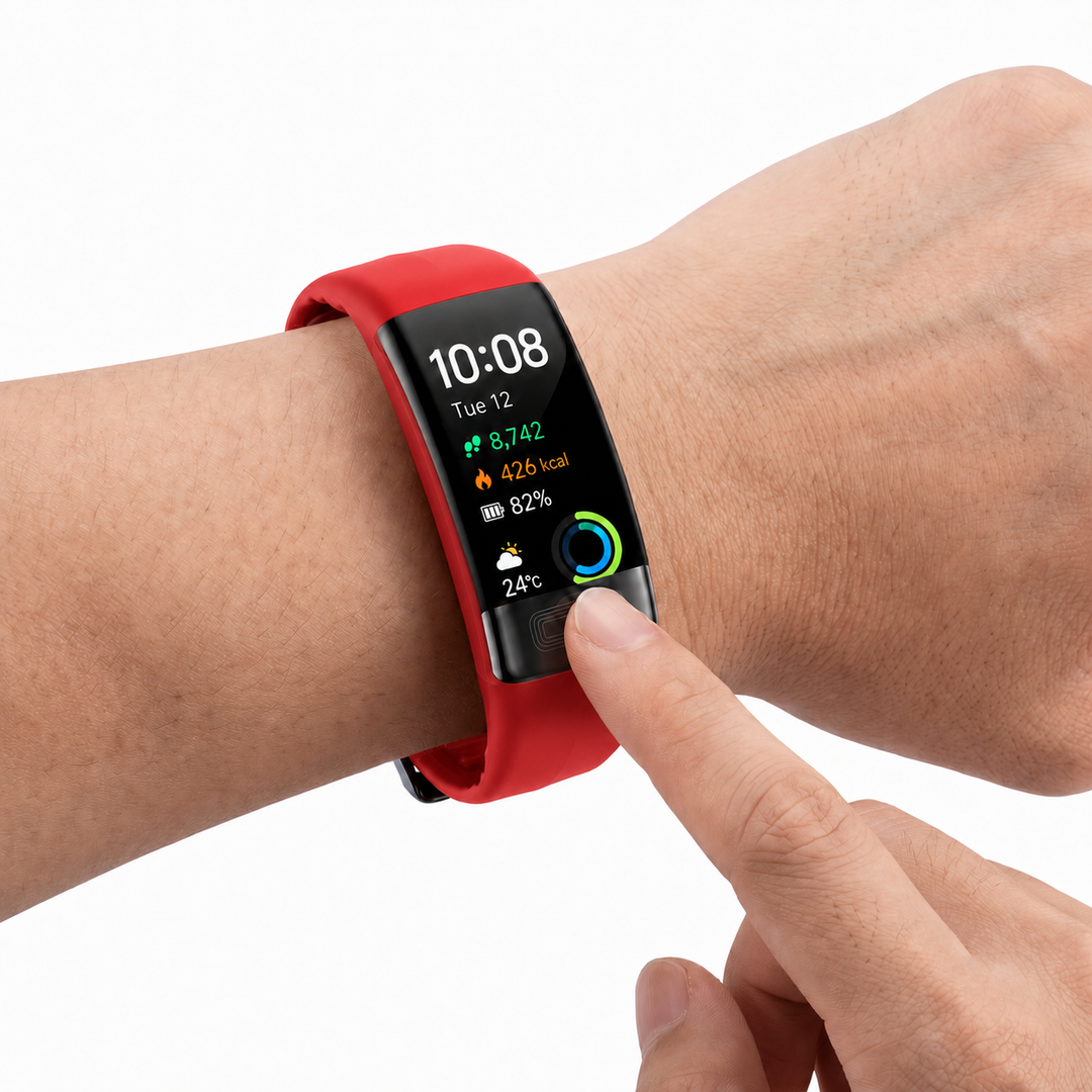 Smart Fitness Watch with Sleep Tracking, Activity Monitoring and Smart Notifications