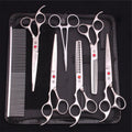 Professional dog grooming scissors