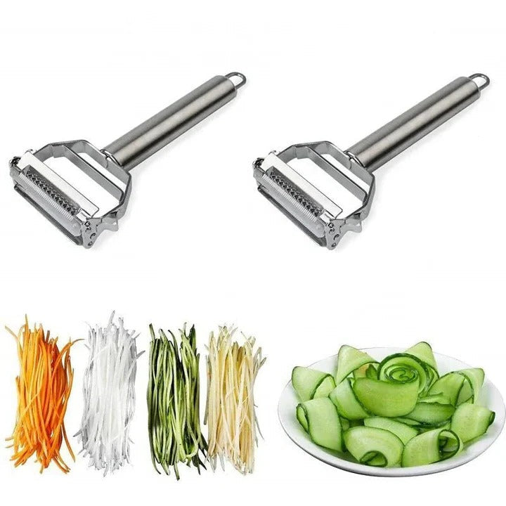 Ultra-Sharp Stainless Steel Multifunction Vegetable Slicer