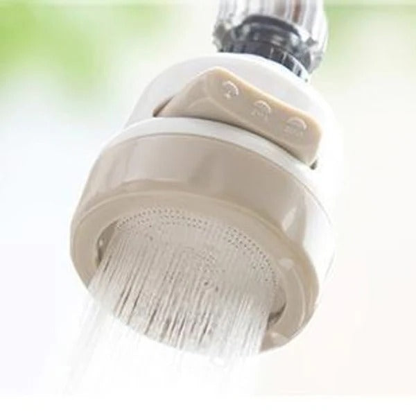 Rotating Faucet Attachment with 3 Spray Modes